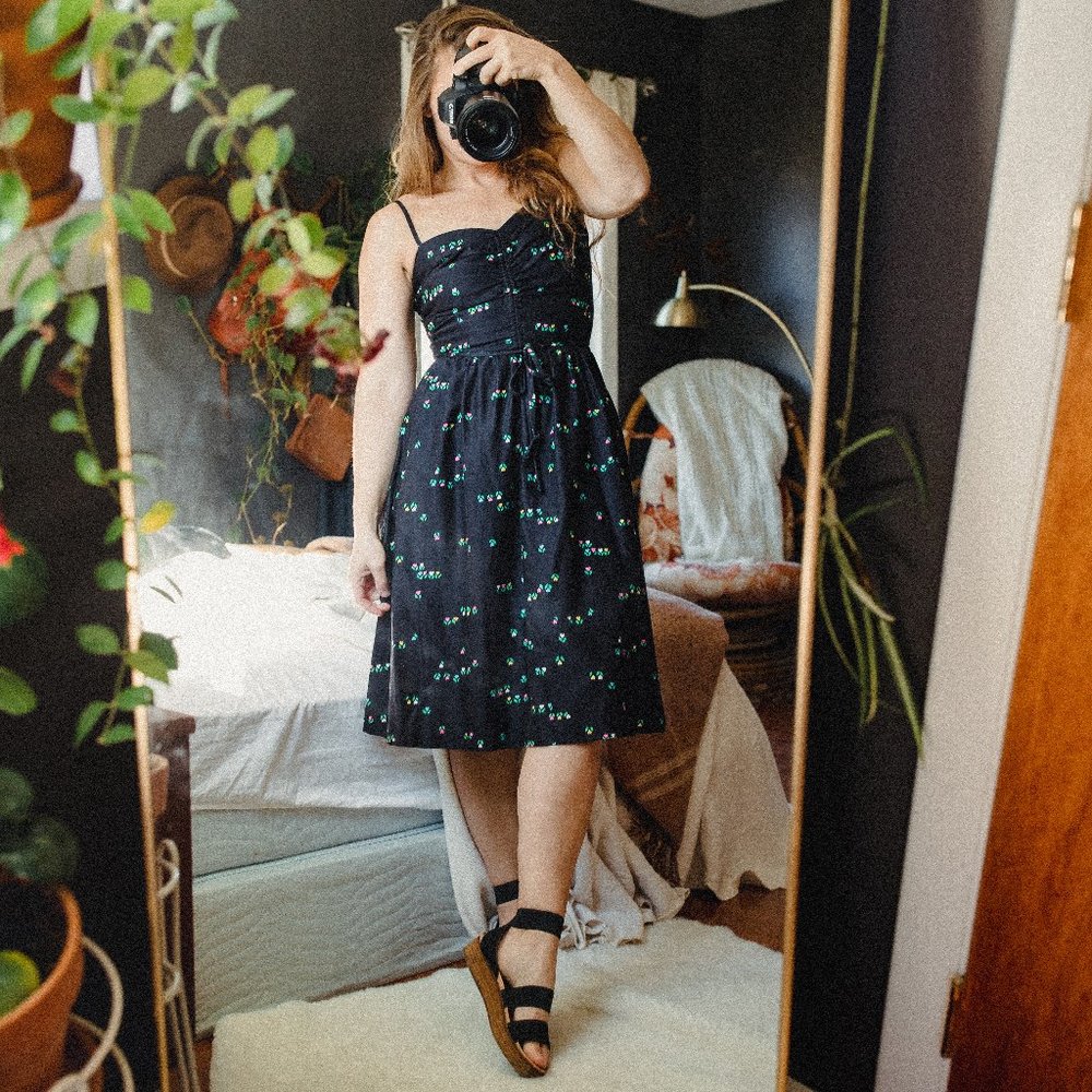 Vintage 1960's Malia Hawaiian Dress